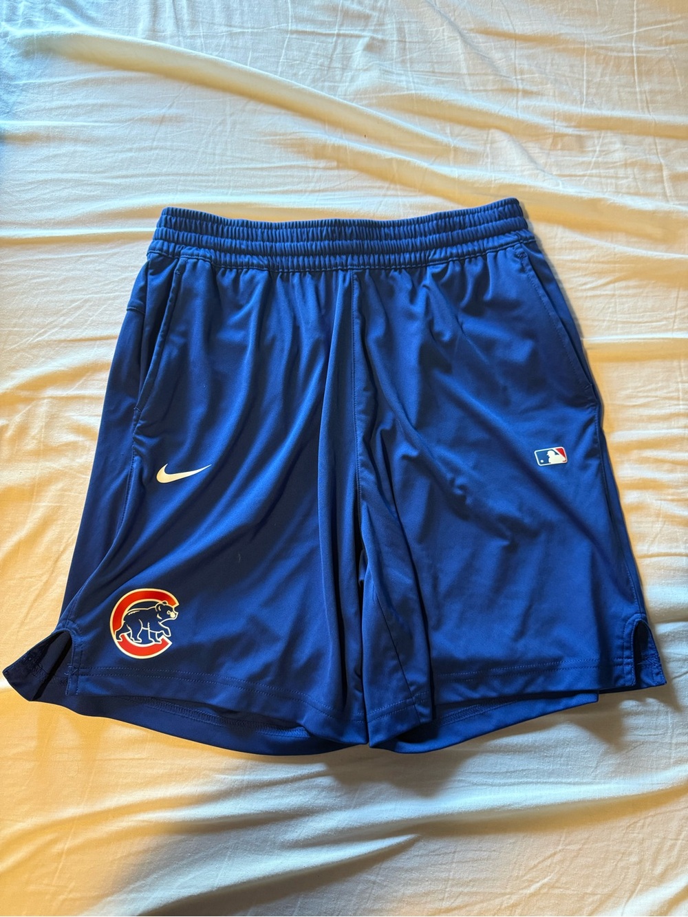 Nike Men's Royal Blue Chicago Cubs Athletic Shorts